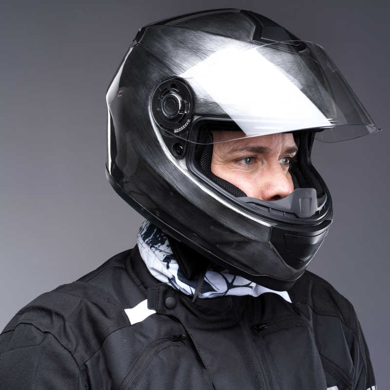 Full face helmet no hot sale visor